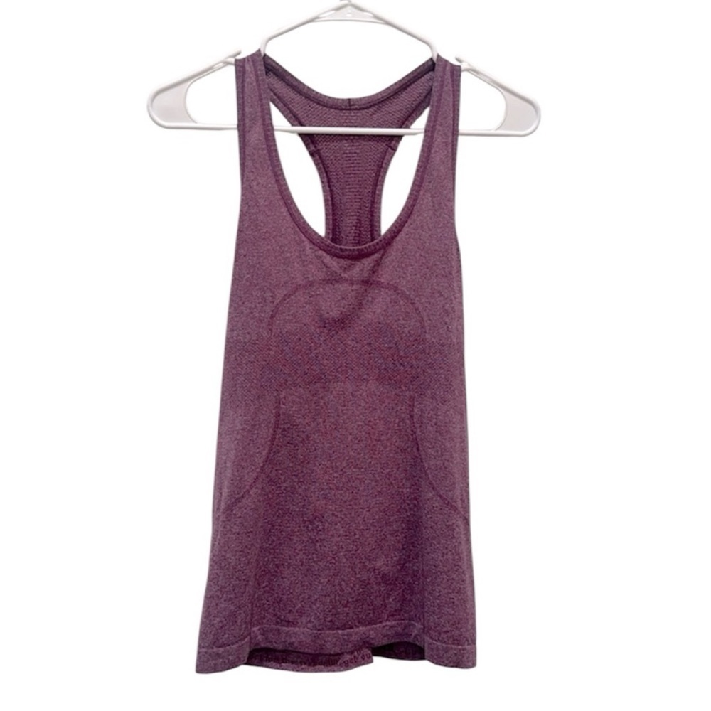 Lululemon Athletica Women’s Purple Maroon Racerback Sleeveless Tank Top Size 6